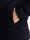 Petrol Industries - Heren Essential Zip Hoodie - Blauw - Maat S