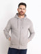 Petrol Industries - Heren Essential Zip Hoodie - Grijs - Maat S