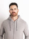 Petrol Industries - Heren Essential Zip Hoodie - Grijs - Maat XS