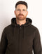 Petrol Industries - Heren Essential Zip Hoodie - Groen - Maat S