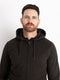 Petrol Industries - Heren Essential Zip Hoodie - Groen - Maat S