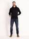 Petrol Industries - Heren Essential Zip Hoodie - Zwart - Maat S