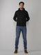 Petrol Industries - Heren Essential Zip Hoodie - Zwart - Maat S