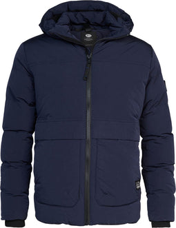 Petrol Industries - Heren Gevoerde Jas Northbrook - Blauw - Maat XL