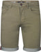 Petrol Industries - Heren Jackson Gekleurde Denim Short Coconut - Groen - Maat L
