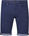 Petrol Industries - Heren Jackson Gekleurde Denim Short Coconut - Blauw - Maat XL