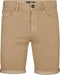 Petrol Industries - Heren Jackson Gekleurde Denim Short Coconut - Bruin - Maat M