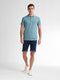 Petrol Industries - Heren Jackson Gekleurde Denim Short Coconut - Blauw - Maat M