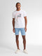 Petrol Industries - Heren Jackson Gekleurde Denim Short Coconut - Blauw - Maat XL