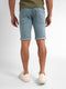Petrol Industries - Heren Jackson Gekleurde Denim Short Coconut - Blauw - Maat XXXL