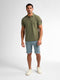 Petrol Industries - Heren Jackson Gekleurde Denim Short Coconut - Blauw - Maat XXXL