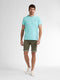 Petrol Industries - Heren Jackson Gekleurde Denim Short Coconut - Groen - Maat S