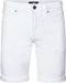 Petrol Industries - Heren Jackson Gekleurde Denim Short Coconut - Wit - Maat S