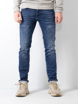 Petrol Industries - Heren Jackson Slim Fit Jeans - Blauw - Maat W30L34