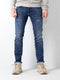Petrol Industries - Heren Jackson Slim Fit Jeans - Blauw - Maat W30L34