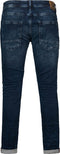 Petrol Industries - Heren Jackson Slim Fit Jeans - Blauw - Maat W30L34