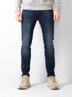 Petrol Industries - Heren Jackson Slim Fit Jeans - Zwart/Blauw - Maat W28L32