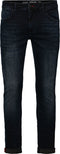 Petrol Industries - Heren Jackson Slim Fit Jeans - Zwart/Blauw - Maat W28L34
