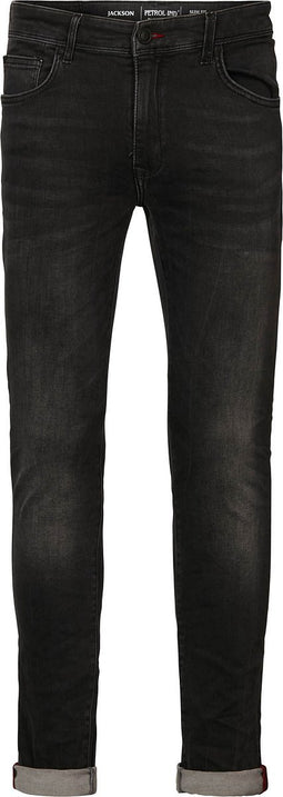 Petrol Industries - Heren Jackson Slim Fit Jeans - Zwart - Maat W28L32
