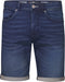 Petrol Industries - Heren Jackson Stretch Denim Short Sailfish - Blauw - Maat S