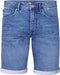 Petrol Industries - Heren Jackson Stretch Denim Short Sailfish - Blauw - Maat XL