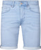Petrol Industries - Heren Jackson Stretch Denim Short Sailfish - Blauw - Maat XXL