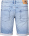 Petrol Industries - Heren Jackson Stretch Denim Short Sailfish - Blauw - Maat S