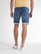 Petrol Industries - Heren Jackson Stretch Denim Short Sailfish - Blauw - Maat XXXL
