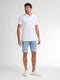 Petrol Industries - Heren Jackson Stretch Denim Short Sailfish - Blauw - Maat XXL