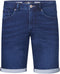 Petrol Industries - Heren Jackson Stretch Denim Short Sailfish - Grijs - Maat S