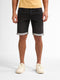 Petrol Industries - Heren Jackson Stretch Denim Short Sailfish - Zwart - Maat L