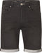 Petrol Industries - Heren Jackson Stretch Denim Short Sailfish - Zwart - Maat L