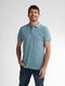 Petrol Industries - Heren Klassieke Polo Dolphin - Blauw - Maat L