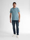 Petrol Industries - Heren Klassieke Polo Dolphin - Blauw - Maat L