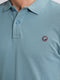 Petrol Industries - Heren Klassieke Polo Dolphin - Blauw - Maat L