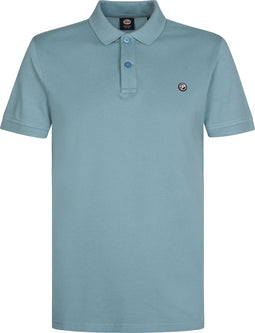 Petrol Industries - Heren Klassieke Polo Dolphin - Blauw - Maat S
