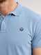 Petrol Industries - Heren Klassieke Polo Dolphin - Blauw - Maat S