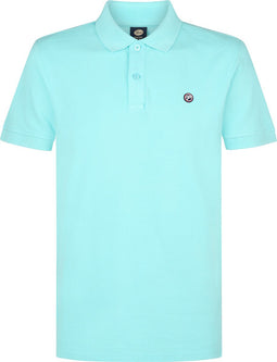Petrol Industries - Heren Klassieke Polo Dolphin - Blauw - Maat XL