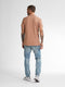 Petrol Industries - Heren Klassieke Polo Dolphin - Bruin - Maat M