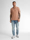 Petrol Industries - Heren Klassieke Polo Dolphin - Bruin - Maat XXXL
