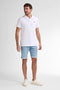 Petrol Industries - Heren Klassieke Polo Dolphin - Wit - Maat XXXL