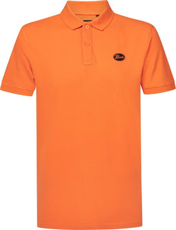 Petrol Industries - Heren Klassieke polo - Oranje - Koningsdag Shirt - Maat S