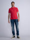 Petrol Industries - Heren Klassieke polo - Rood - Maat S