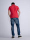 Petrol Industries - Heren Klassieke polo - Rood - Maat S