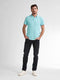 Petrol Industries - Heren Klassieke Polo Wave - Blauw - Maat L