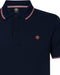 Petrol Industries - Heren Klassieke Polo Wave - Blauw - Maat L