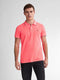 Petrol Industries - Heren Klassieke Polo Wave - Roze - Maat L