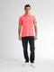 Petrol Industries - Heren Klassieke Polo Wave - Roze - Maat L
