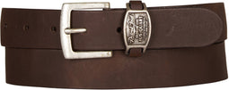 Petrol Industries - Heren Leren Riem - Bruin - Maat 105