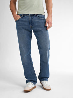 Petrol Industries - Heren Lewis Loose Fit Jeans Reefview - Blauw - Maat W32L32